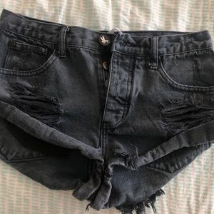 One teaspoon black bandit shorts. Originally $108